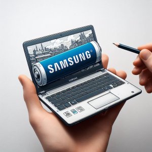 تعویض باتری لپ تاپ سامسونگ