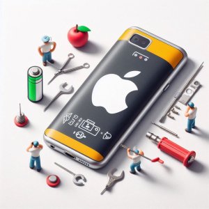 تعویض باتری گوشی آیفون
